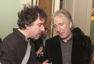 TIM BURTON AND ALAN RICKMAN, PARTY AT DARTMOUTH HOUSE AFTER A PREMIERE SCREENING OF PERFUME AT THE CURZON. LONDON.
5 December 2006. ONE TIME USE ONLY - DO NOT ARCHIVE  Â© Copyright Photograph by Dafydd Jones 248 CLAPHAM PARK RD. LONDON SW90PZ.  Tel 020 7733 0108 www.dafjones.com