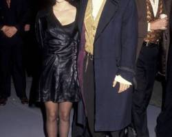 WESTWOOD,CA - DECEMBER 6:   Actress Winona Ryder and actor Johnny Depp attend the "Edward Scissorhands" Westwood Premiere on December 6, 1990 at Avco Center Cinemas in Westwood, California. (photo by Ron Galella, Ltd./Ron Galella Collection via Getty Images)