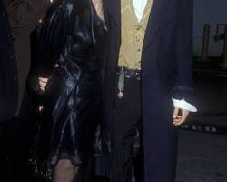 Winona Ryder and Johnny Depp during "Edward Scissorhands" Premiere in Los Angeles, California, United States. (Photo by Barry King/WireImage)