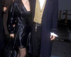 Winona Ryder and Johnny Depp during "Edward Scissorhands" Premiere in Los Angeles, California, United States. (Photo by Barry King/WireImage)