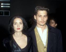 Winona Ryder and Johnny Depp (Photo by Barry King/WireImage)