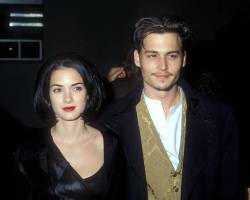 Winona Ryder & Johnny Depp (Photo by Barry King/WireImage)