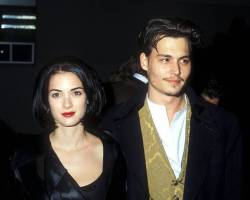 Winona Ryder & Johnny Depp (Photo by Barry King/WireImage)