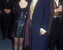 Winona Ryder and Johnny Depp during "Edward Scissorhands" Premiere in Los Angeles, California, United States. (Photo by Barry King/WireImage)