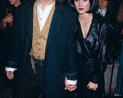 Actor Johnny Depp and actress Winona Ryder arrive at the premiere of "Edward Scissorhands". This photo appears on page 89 in Frank Trapper's RED CARPET book. (Photo by Frank Trapper/Corbis via Getty Images)